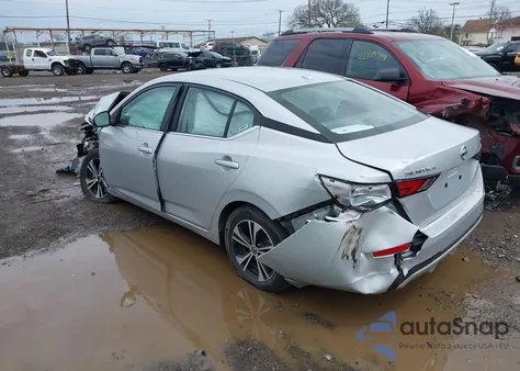 2023 Nissan Sentra Sv Xtronic Cvt из США, поврежденный, VIN 3N1AB8CV3PY246290